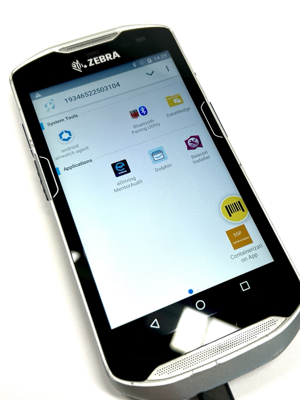 Zebra TC56 TC56CJ-1PAZU4P-25 Touch Computer Barcode Scanner & Battery