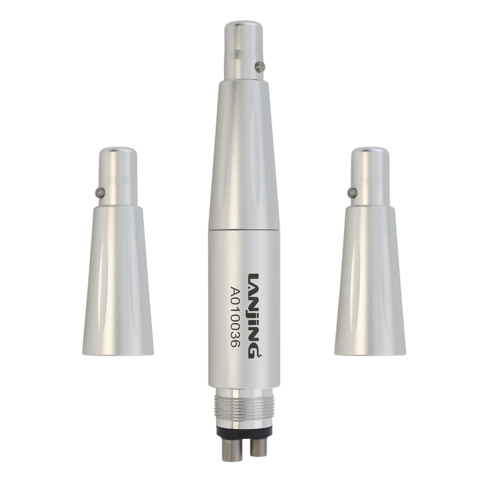 LANJING Dental Prophy Hygiene Handpiece Air Motor 4 Hole 4:1 Straight Nose Cone