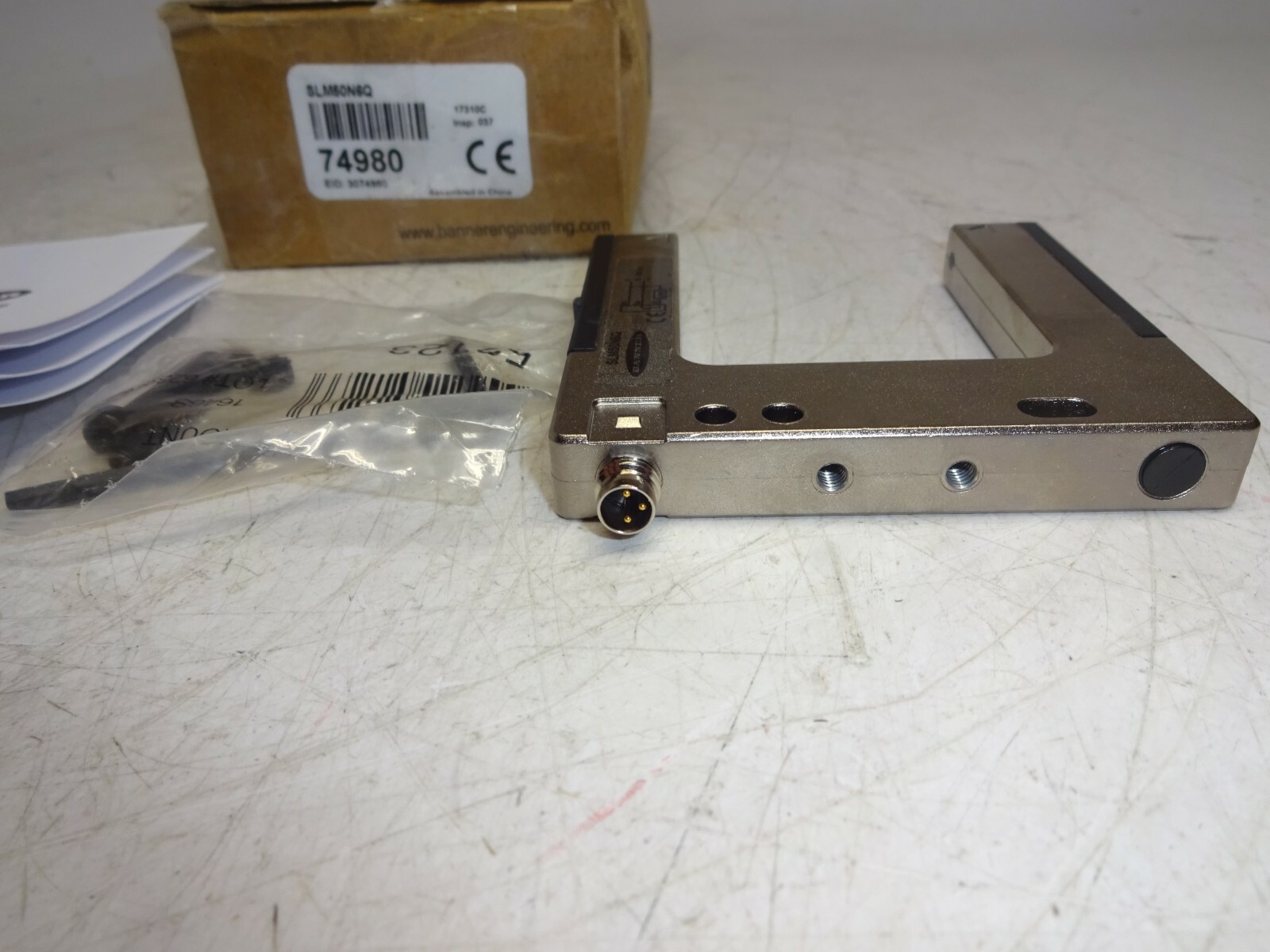 Banner Slm50n6q Slot Sensor 74980