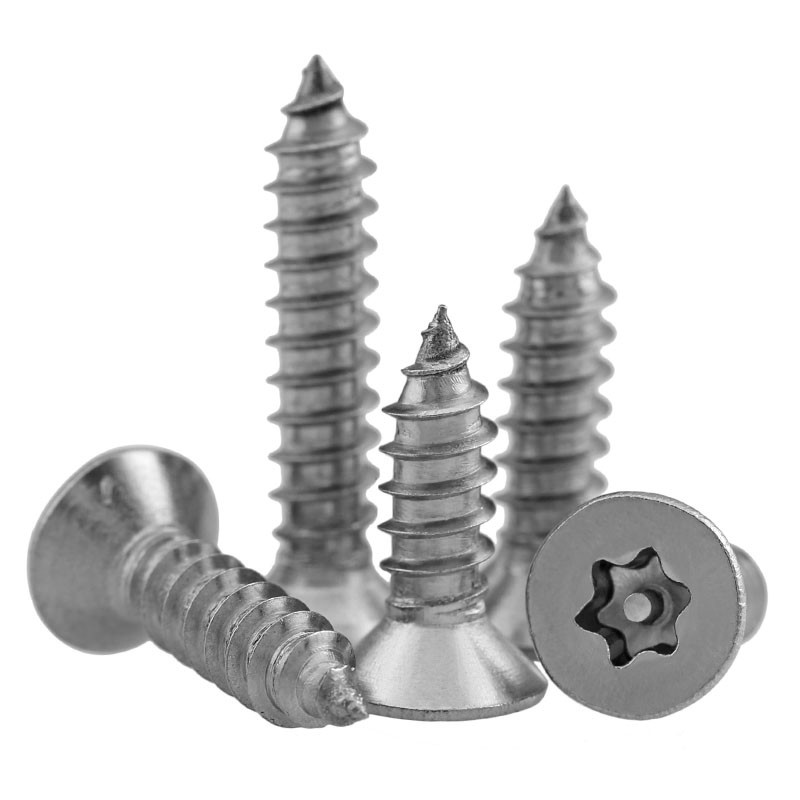 A2 Stainless Steel Round Head/Countersunk Head Self Tapping Screws Plum Groove
