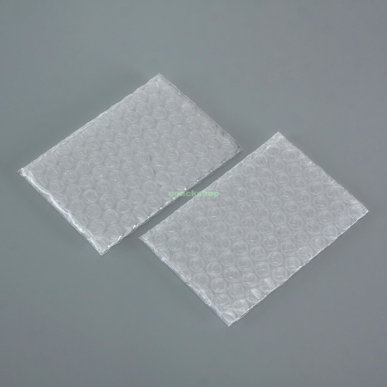 20 Bubble Bags 3″ x 5.9″_80 x 150mm Plastic Clear Poly Envelope Packing Pouches