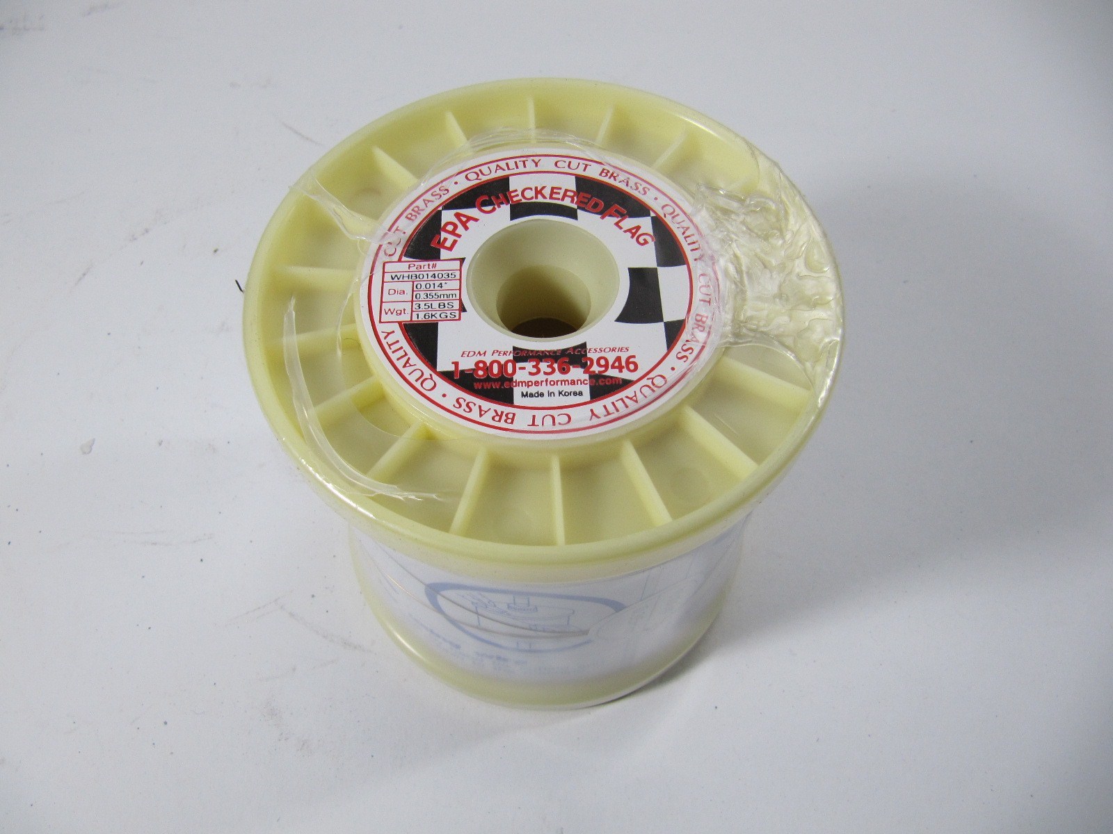 6 Rolls Brass Hard Wire 0.35mm 1.6kg/roll