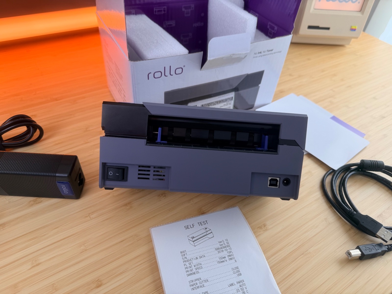 Rollo X1038 Direct Thermal Shipping Label Printer Commercial Grade