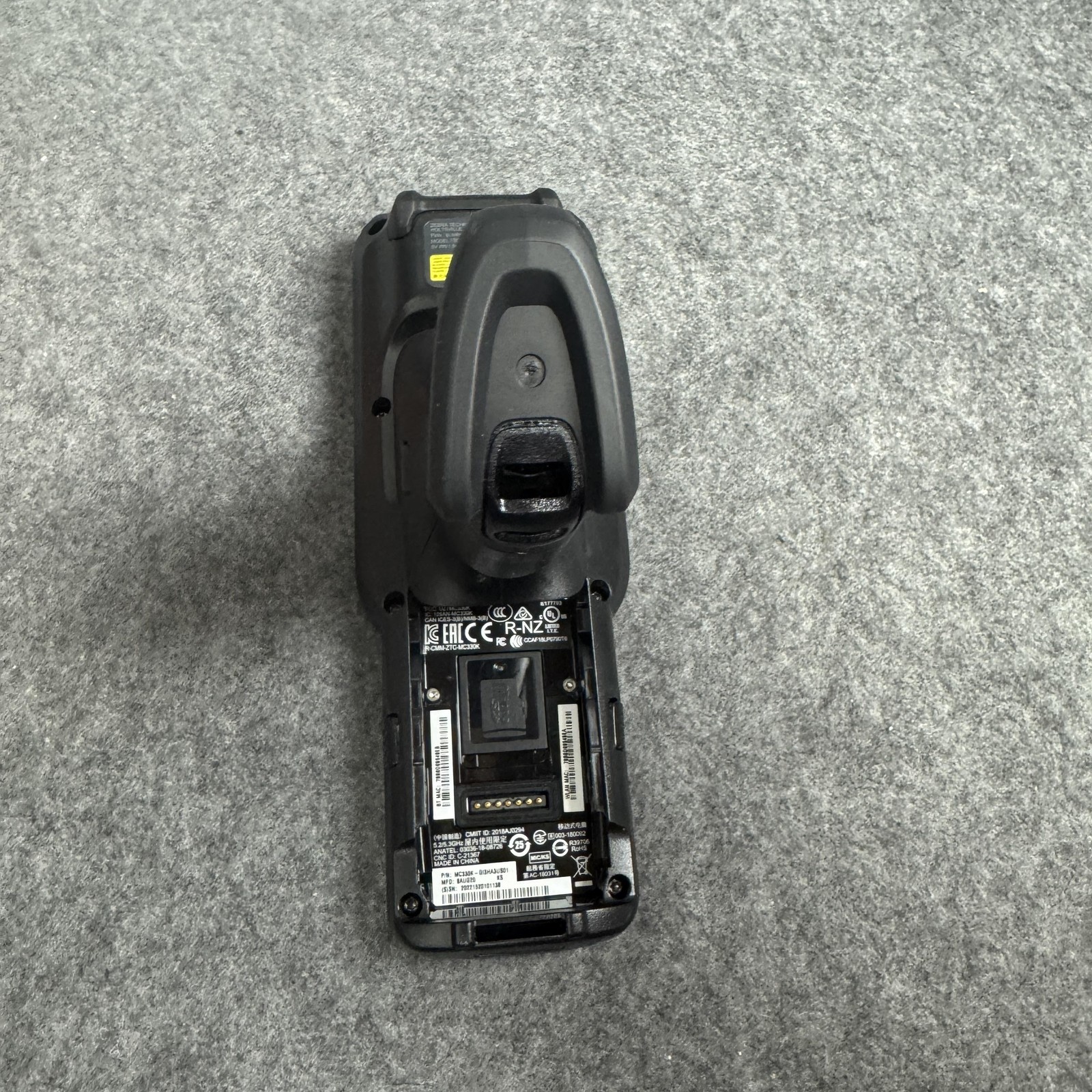 Zebra MC330K Mobile Computer Barcode Scanner MC330K-GI3HA3US01 Black Handheld