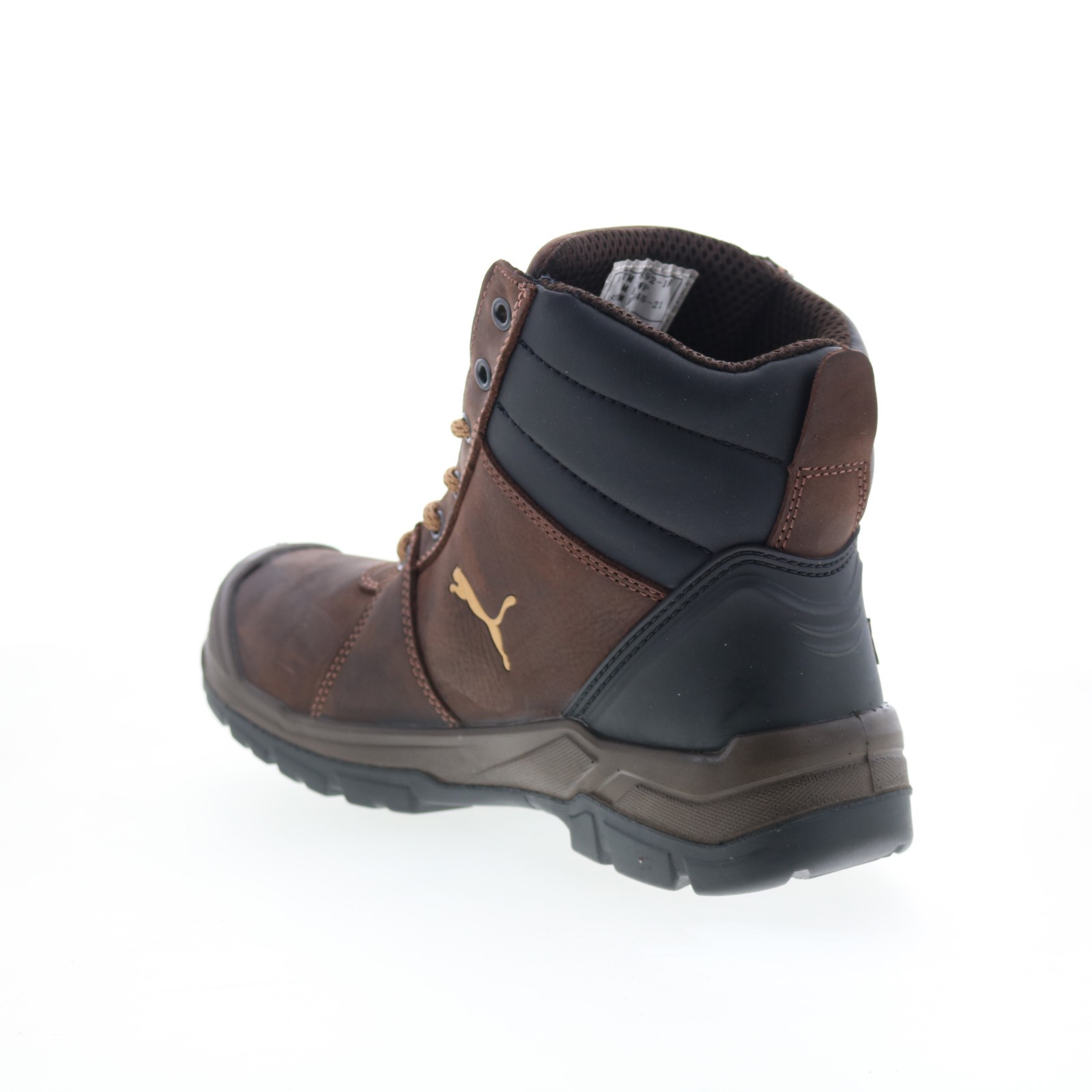 Puma Safety Tornado Soft Toe CTX Mid WP EH SR Mens Brown Work Boots