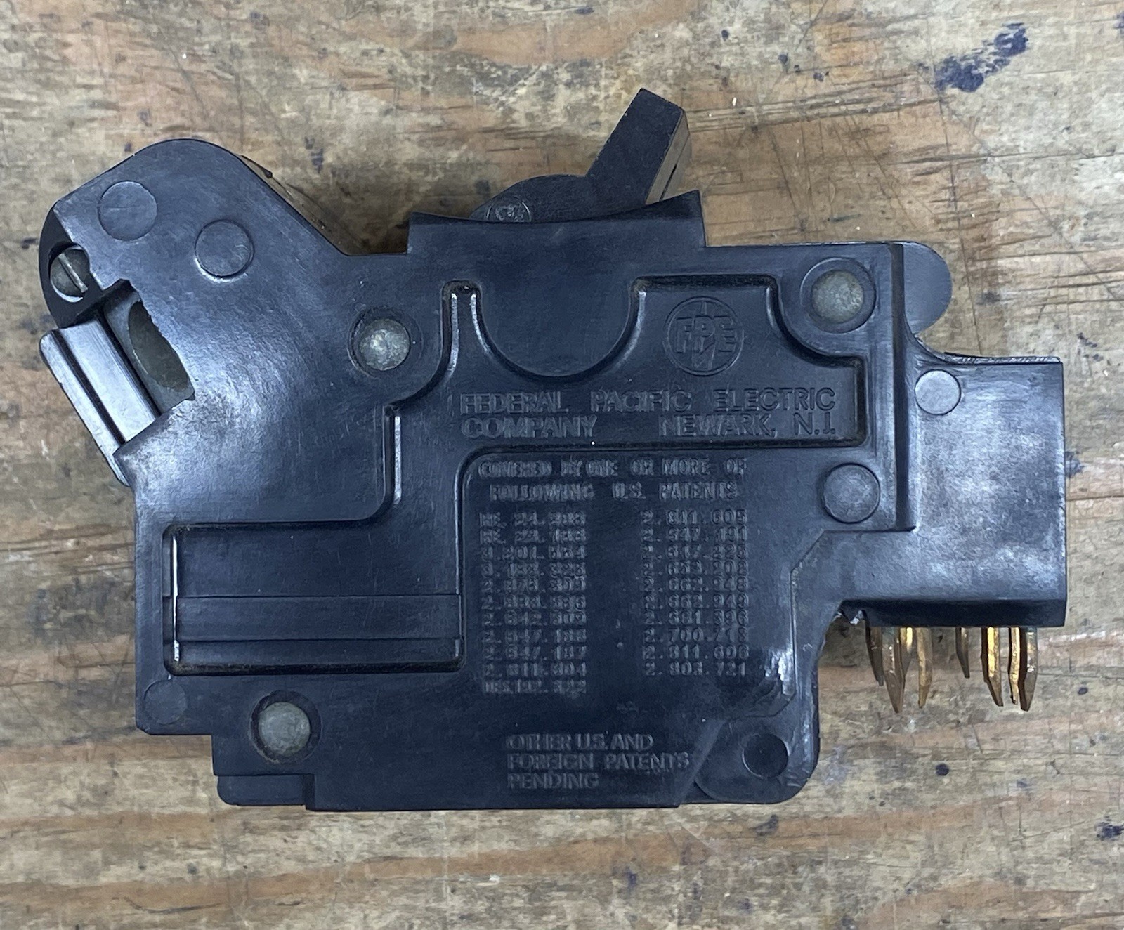 Federal Pacific NA2100 – 100 Amp 240V StabLok Type NA Circuit Breaker