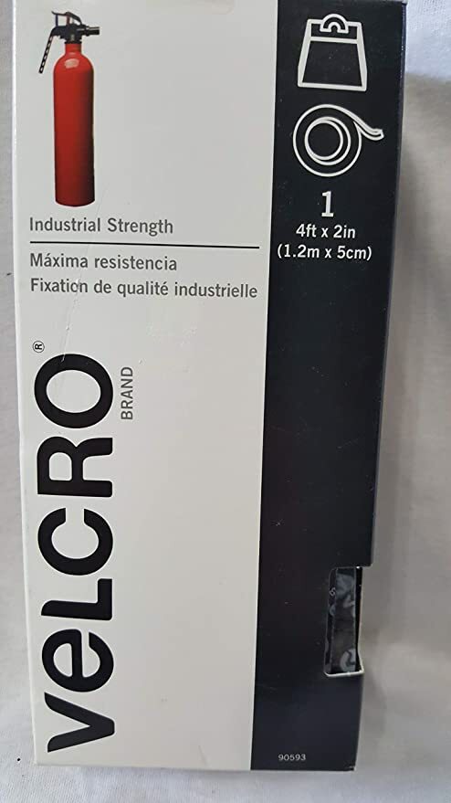 NEW VELCRO 90593 2″ X 4 FOOT OUTDOOR TAPE FASTENER HOLDER USA MADE 6268965