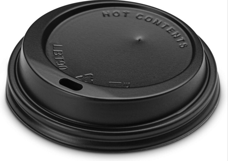 16oz Disposable Paper Cups for Hot Drinking White and Brown
