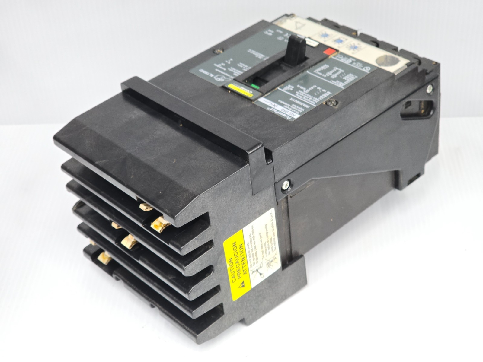 Square D 60 Amp I-Line Circuit Breaker 600 VAC 3 Pole 65 kA HGA36060U31X (Flaw)