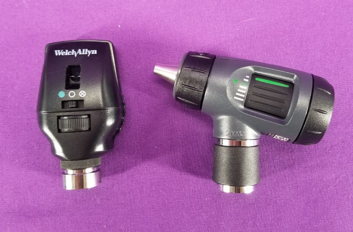 Welch Allyn 3.5v MacroView Otoscope Ophthalmoscope LED Set – In box