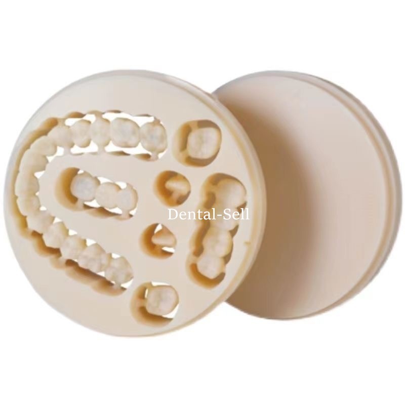 PMMA Blocks Disc Multilayer Dental Resin Round Material A1/A2/A3 Shade 98mmx16mm