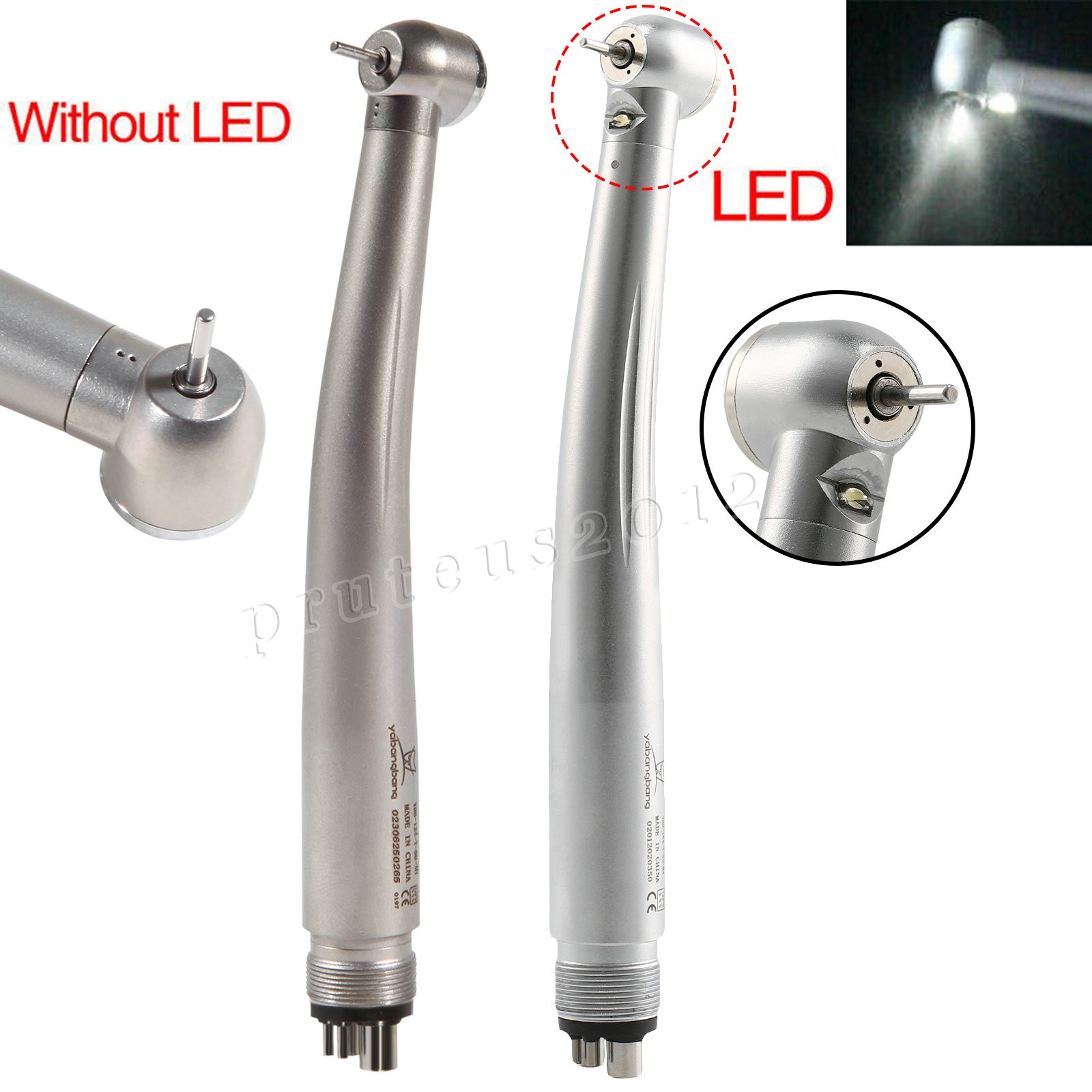 1-10 Yabangbang Dental LED E-generator / High Speed Handpiece 4/2 Hole NSK Style