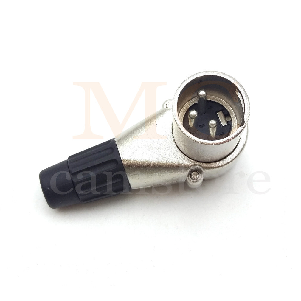 3-pin male XLR connector