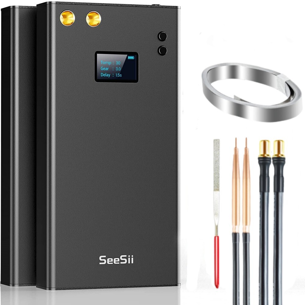 SeeSii 18650 Battery Spot Welder 80 Gears Mini Spot Welding Machine DIY Kit
