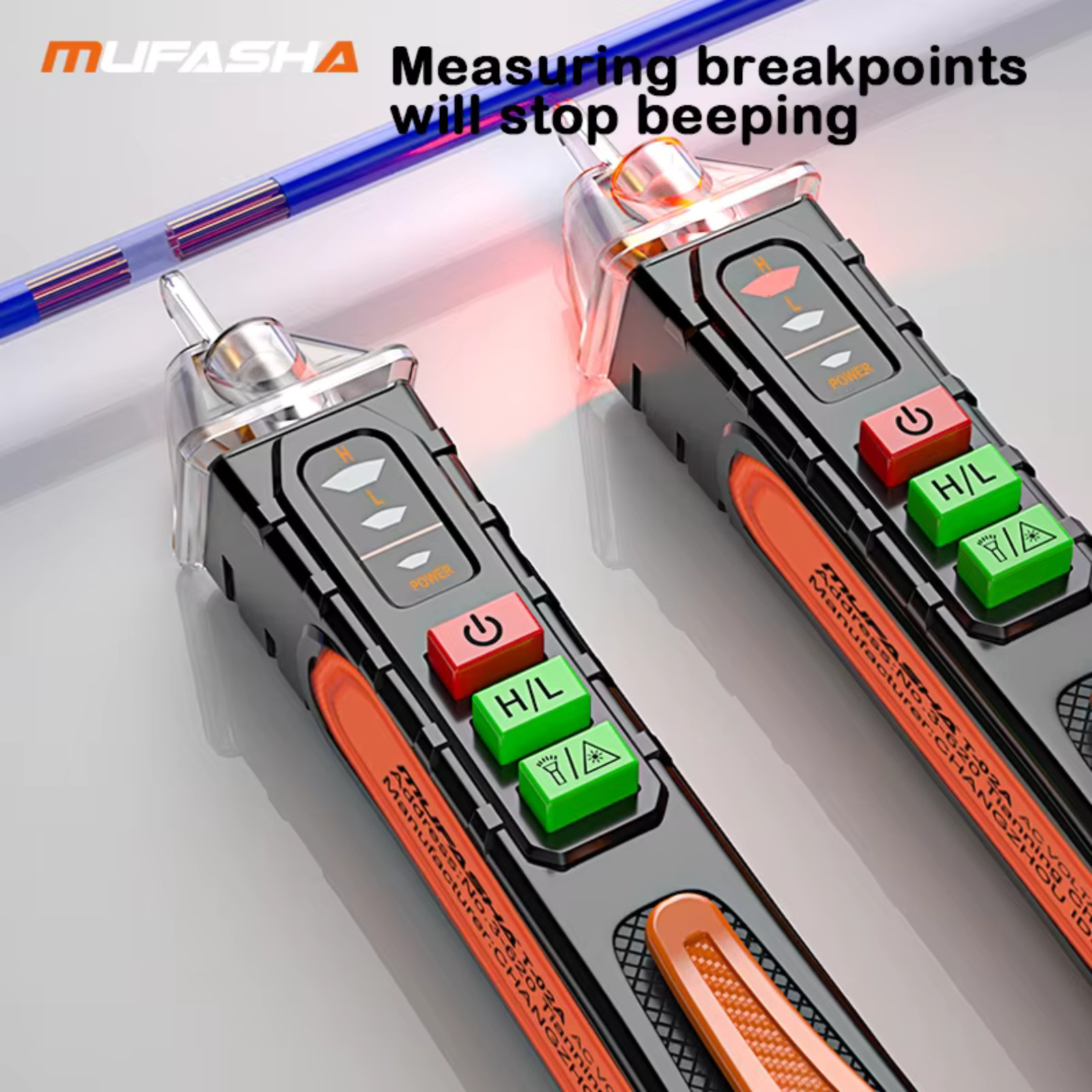 Non-Contact Voltage Detector 12-1000V AC Tester Pen Smart Breakpoint Finder Tool