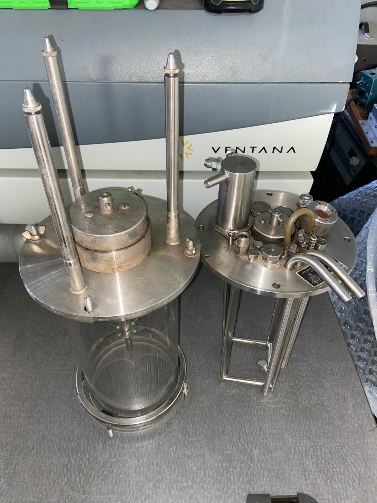 New Brunswick Scientific Model 9787 Glass Bioreactor Fermentation Vessel – Used