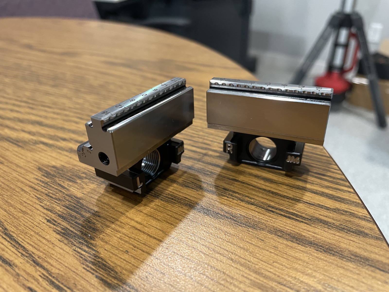NEW Lang Makro Grip 46 Serrated Vise Jaw Pair 48046‑4620 CNC Technik