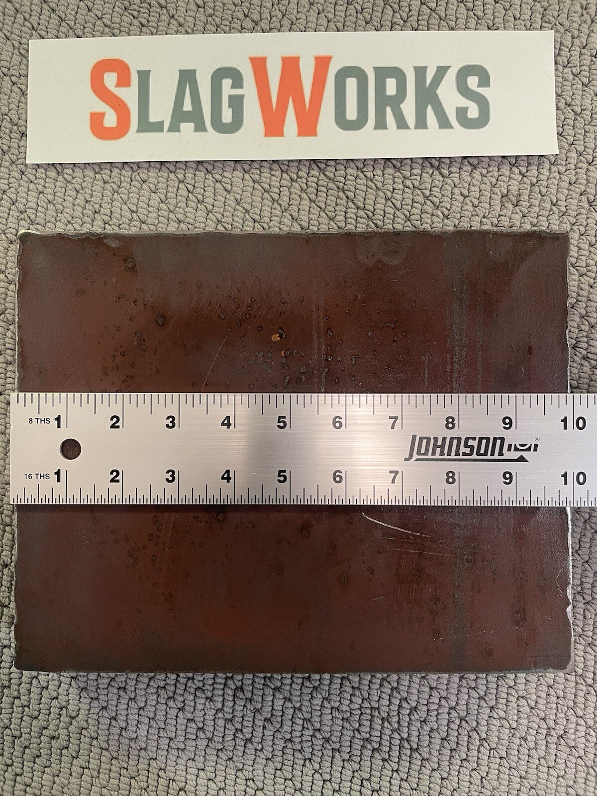 3/4x8x10 inch steel plate 8”x10” A36 Hot Roll Flat 3/4″ Thick