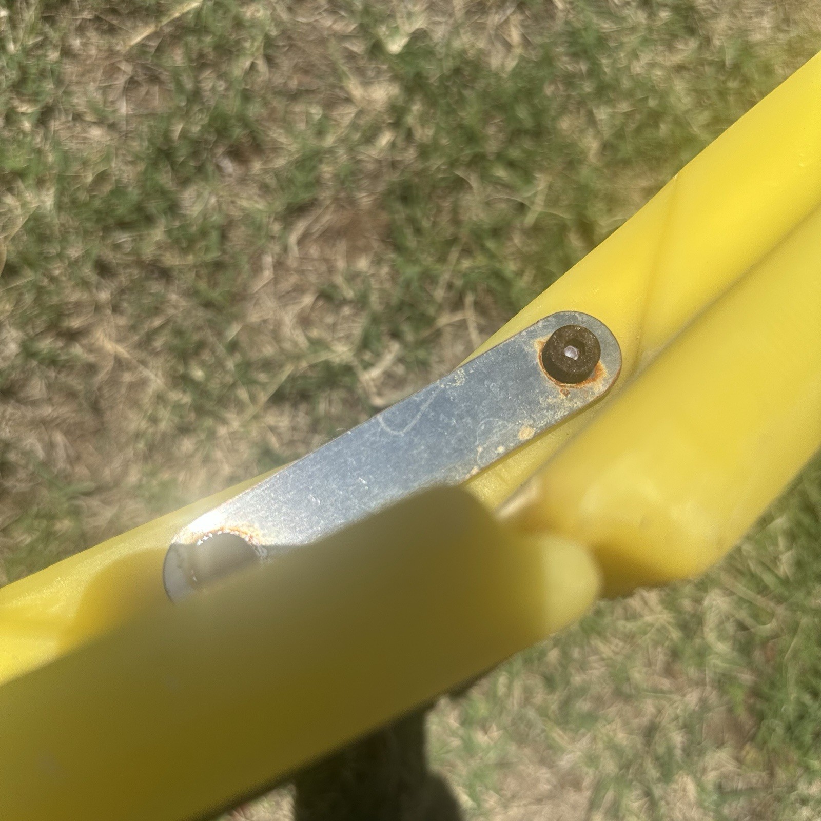 Iron Duck Ultra Space Save Folding Spinal Immobilization Backboard Yellow 72”