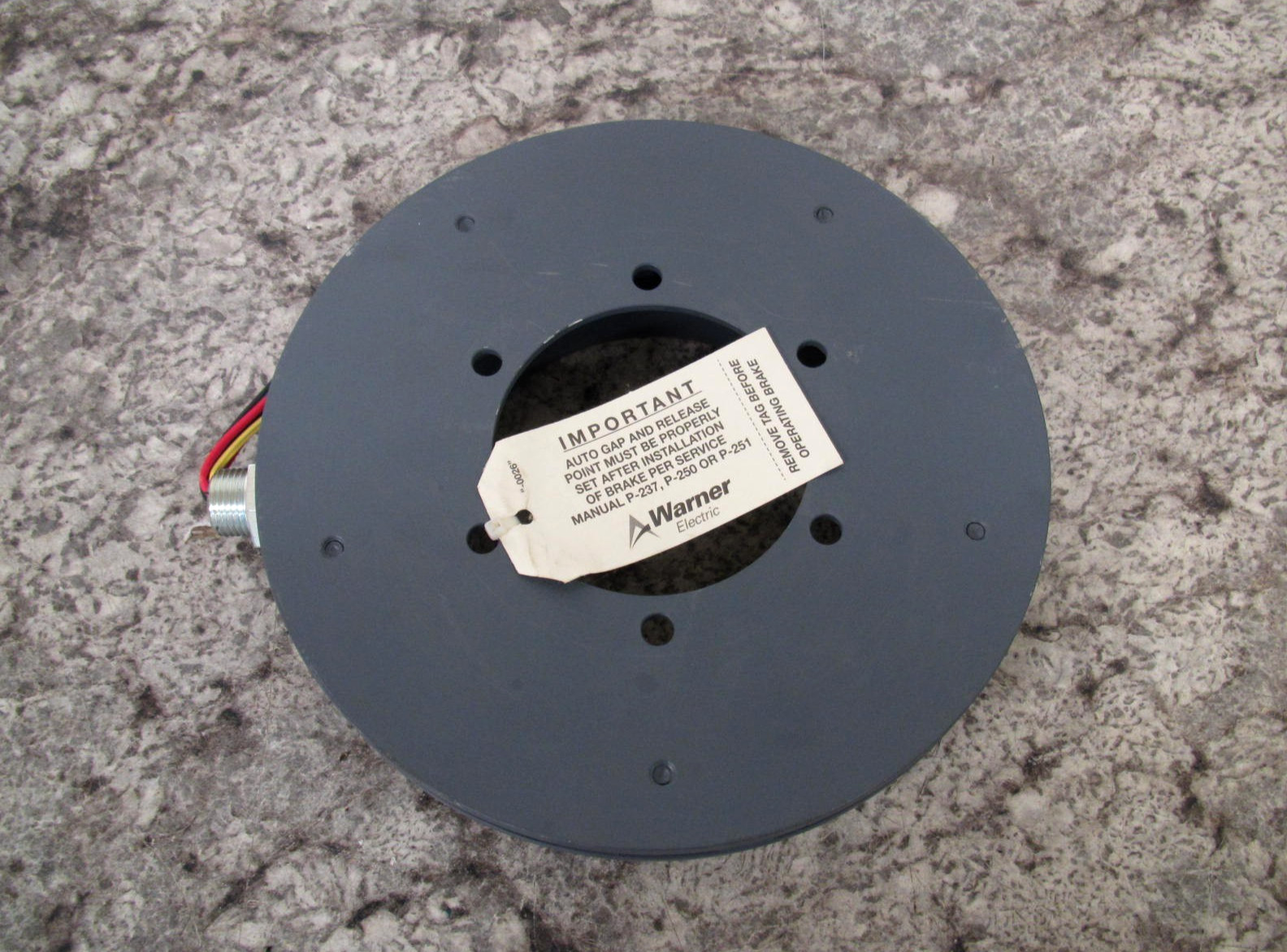 New Kone KM51519336R02 / Warner Electric ER825 / 5250-67 DC Brake Assembly