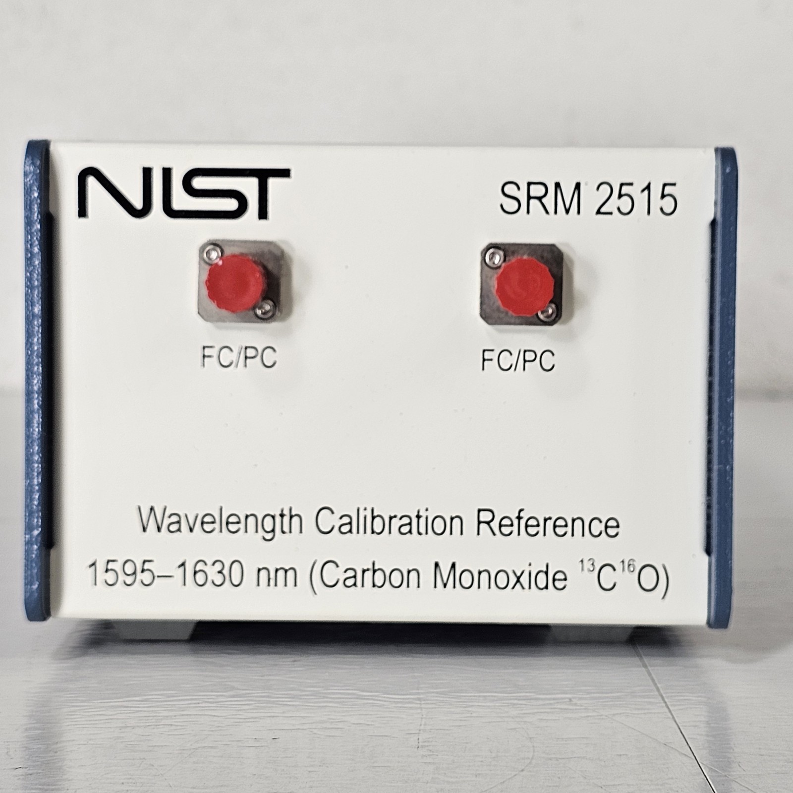 NIST SRM-2515 Wavelength Calibration Reference 1595-1630nm Carbon Monoxide Lines