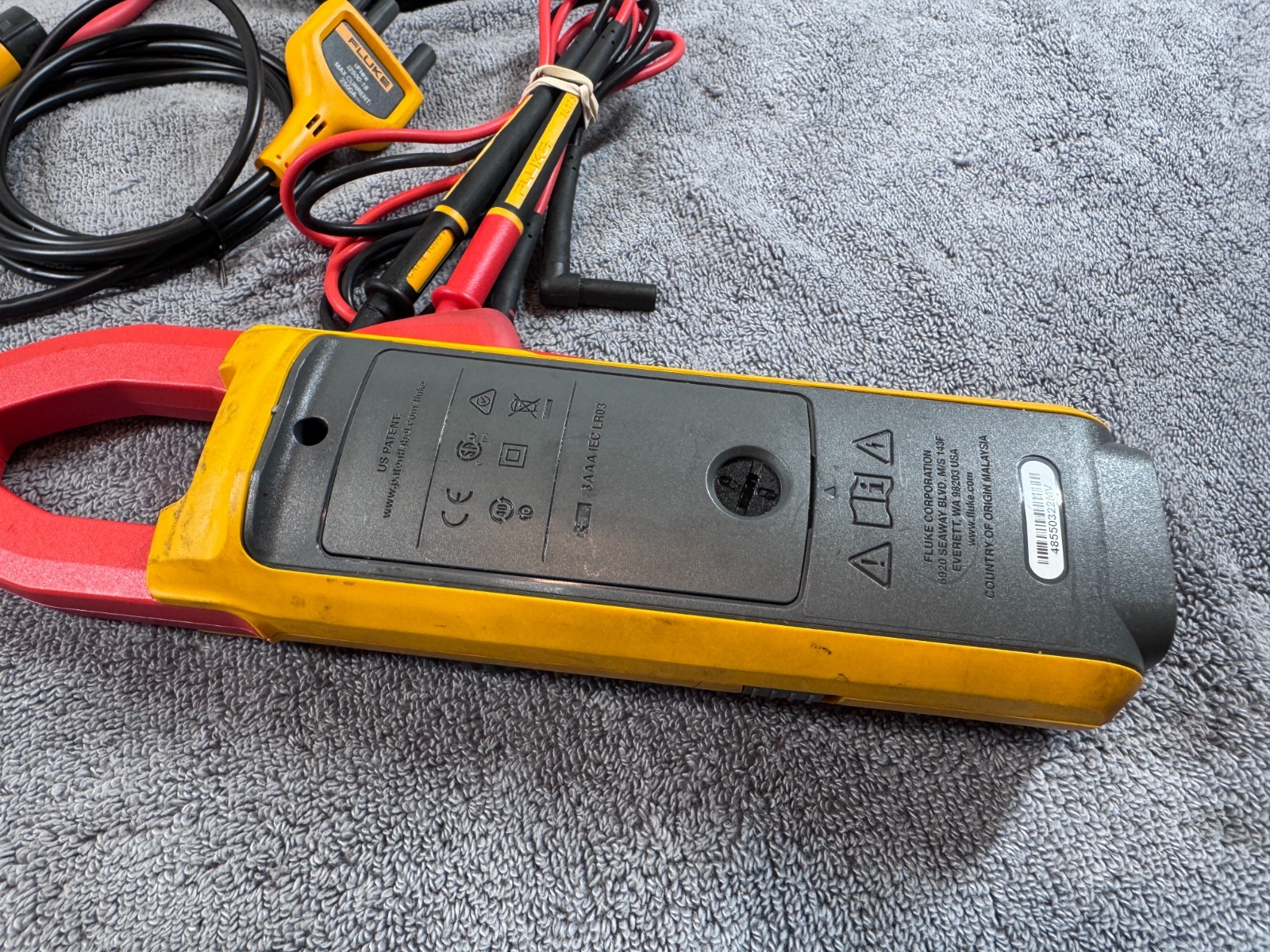 FLUKE 381 True RMS AC/DC Clamp Meter Remote Display with iFlex i2500-18