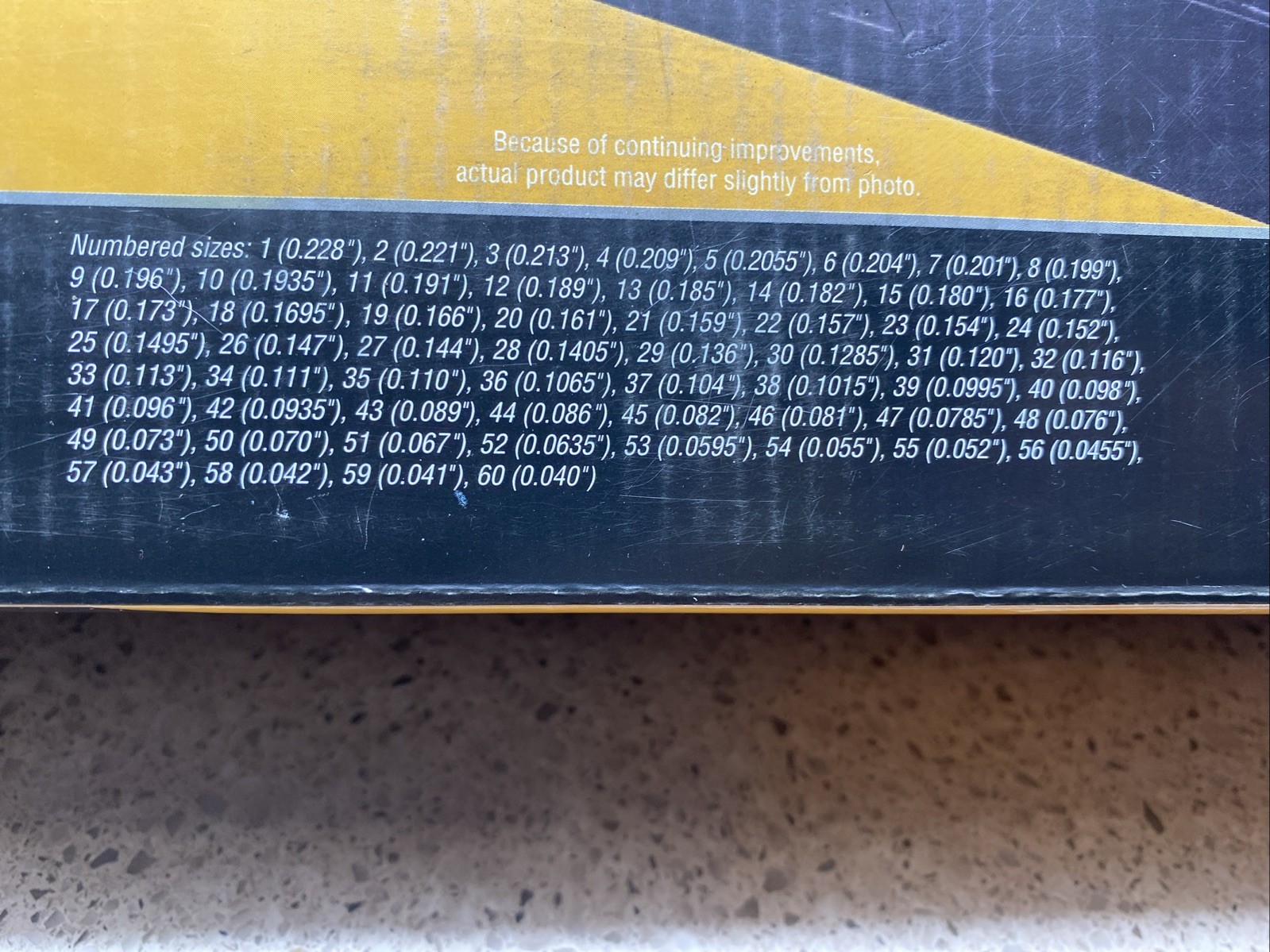 NEW WARRIOR M2 High Speed Steel Drill Bit Set Titanium Coated 115 Piece 61543