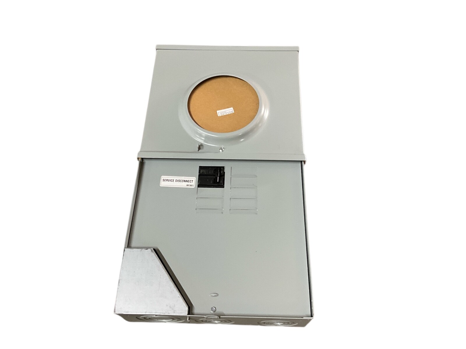 Midwest R101CB2 100A Metered Ringless Type; G90 Galvanized Steel Material; Zinc