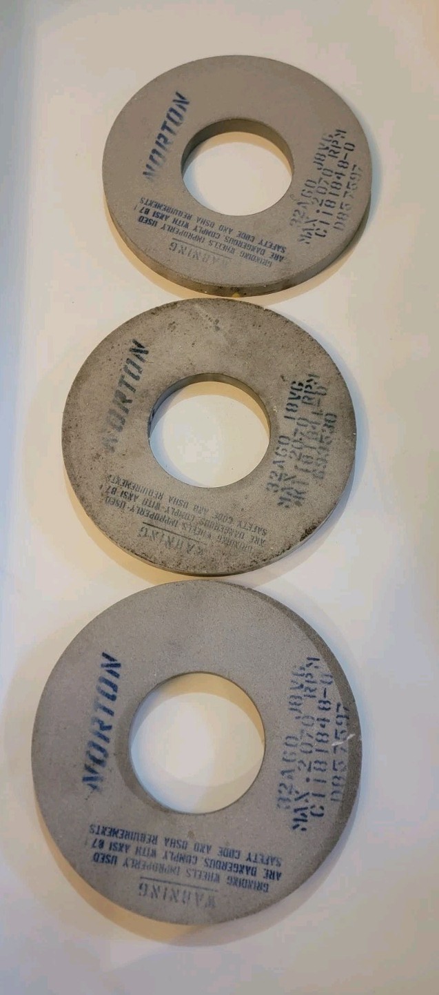 Norton 32A60-J8VG Grinding Wheel (Pack of 3)