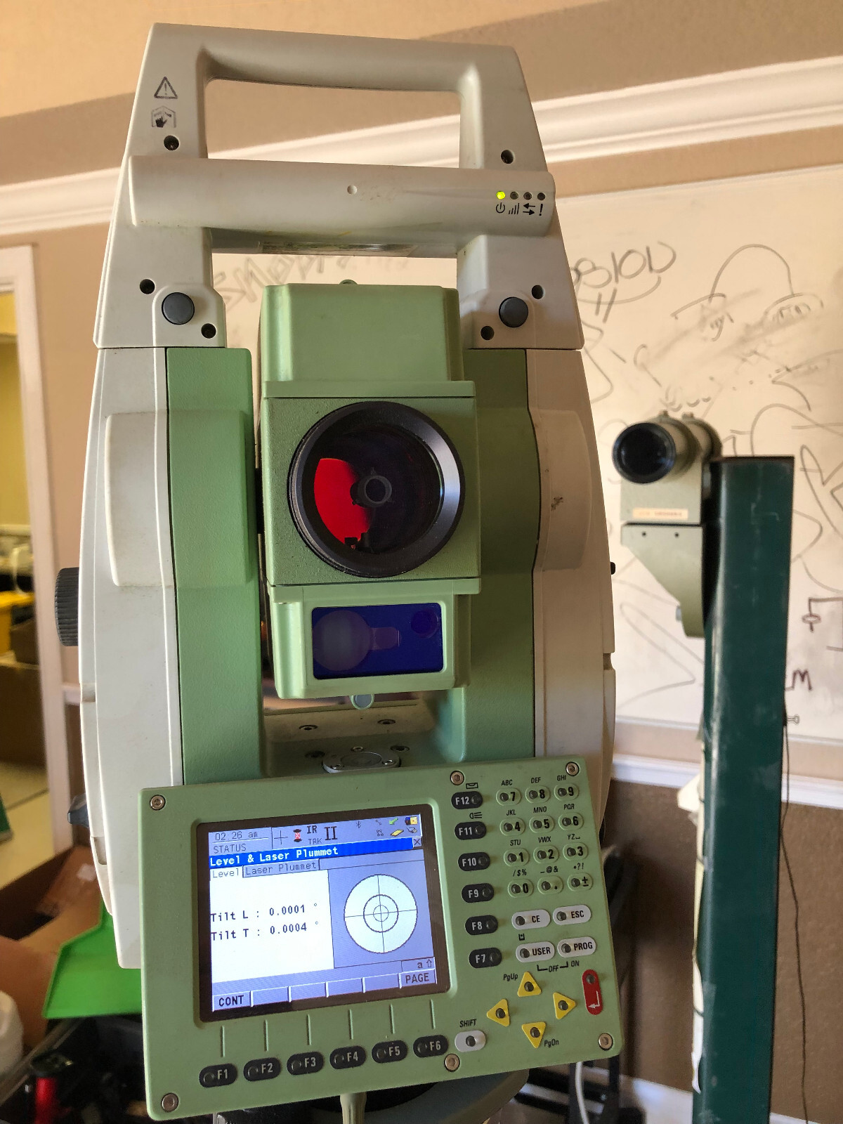 LEICA TCP1205+ RH1200 ROBOTIC TOTAL STATION FOR SURVEYING 1 MONTH FREE WARRANTY