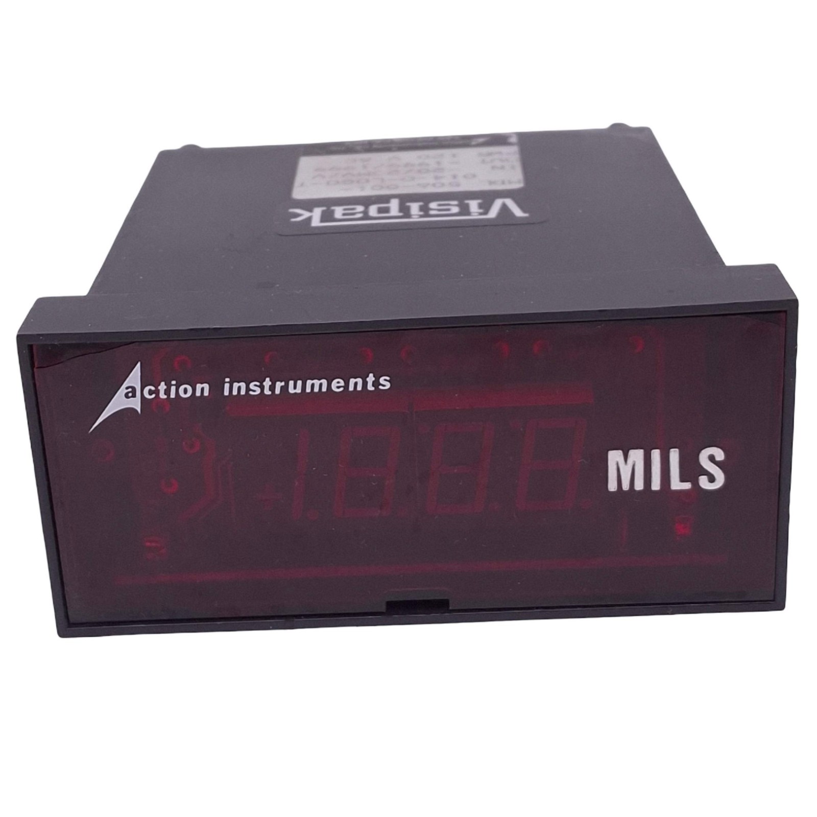 Action Instruments 506-001-014-0-LOGO-T Visipak Panel Meter, -20/20mV/V