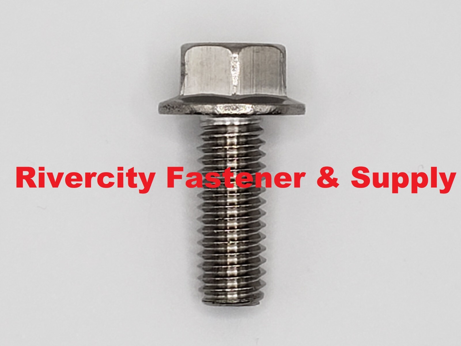 (10) 3/8-16×1 Stainless Hex Head Flange / Bolts 3/8×16 Cap Screws 3/8x16x1 NS