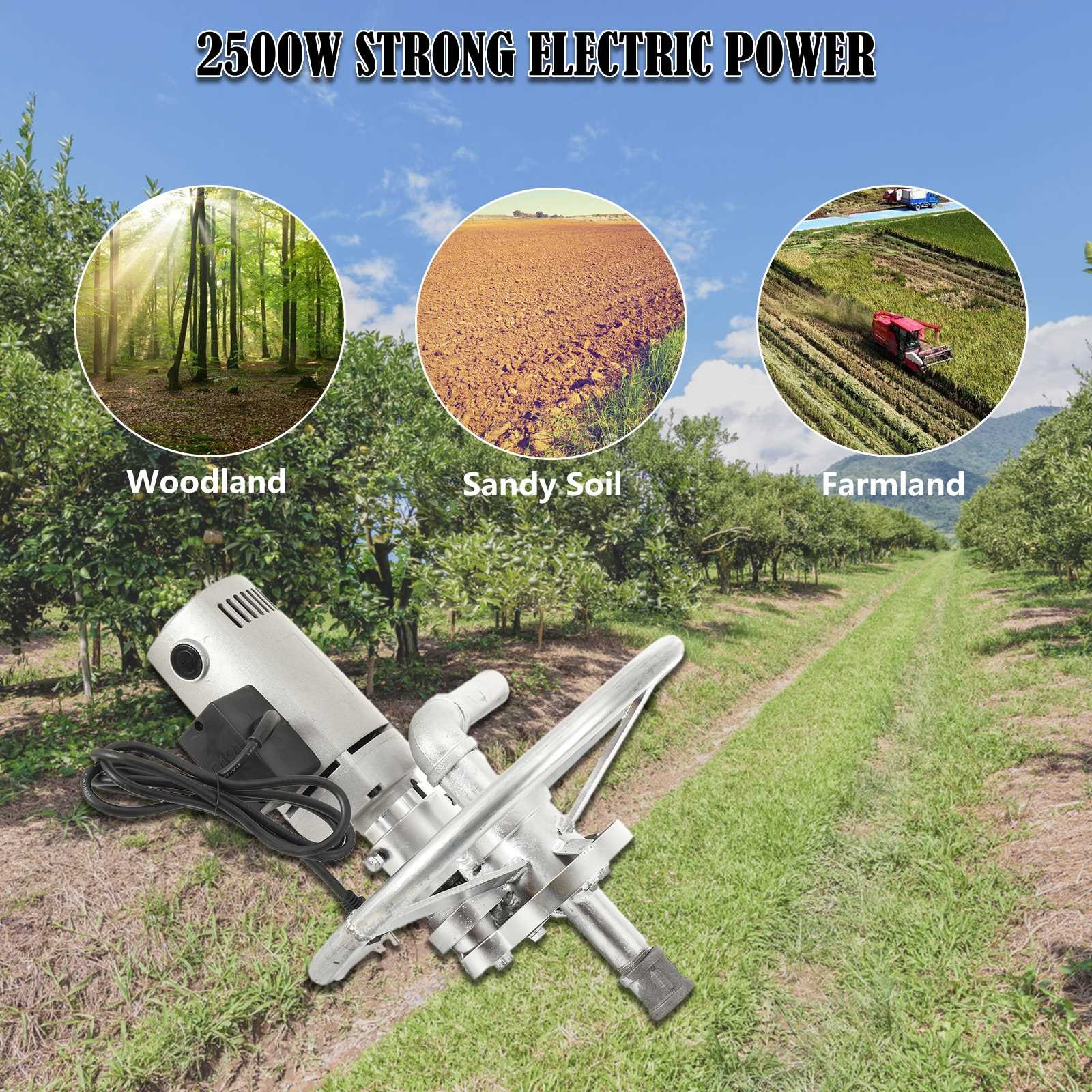 2500W Water Well Drilling Rig Handheld Electric Drilling Rig Drilling Artifact