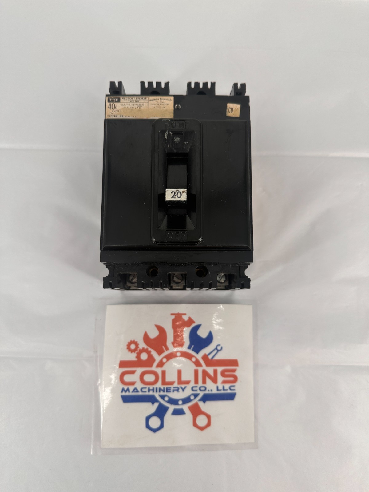 Federal Pacific Electric NEF433020 AB Circuit Breaker