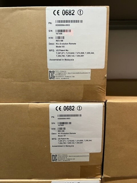 CPI General Dynamics C-Band Linear INSAT Feed Pol WR137 P/N 0800-1116