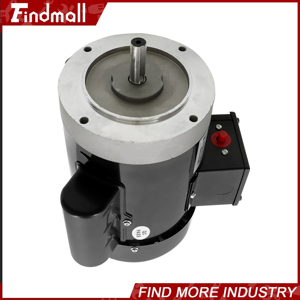 3/4 HP Electric Motor Single Phase 1725rpm 5/8» shaft 115V/230V 56C Frame