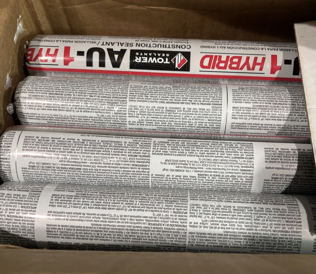 Construction Sealant Au-1 Hybrid White TS-00464 (Box of 16) Man. 2025