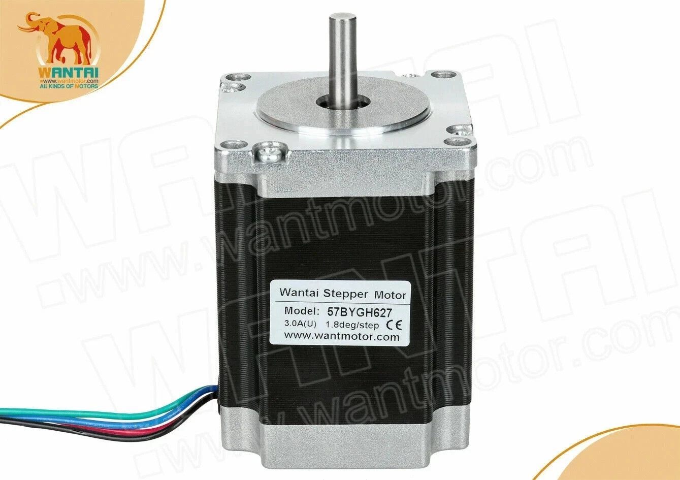 BIG SALE! 3PCS Nema23 stepper motor23HS8430 3A 1.9Nm 270z-in 76mm CNC Kit WANTAI