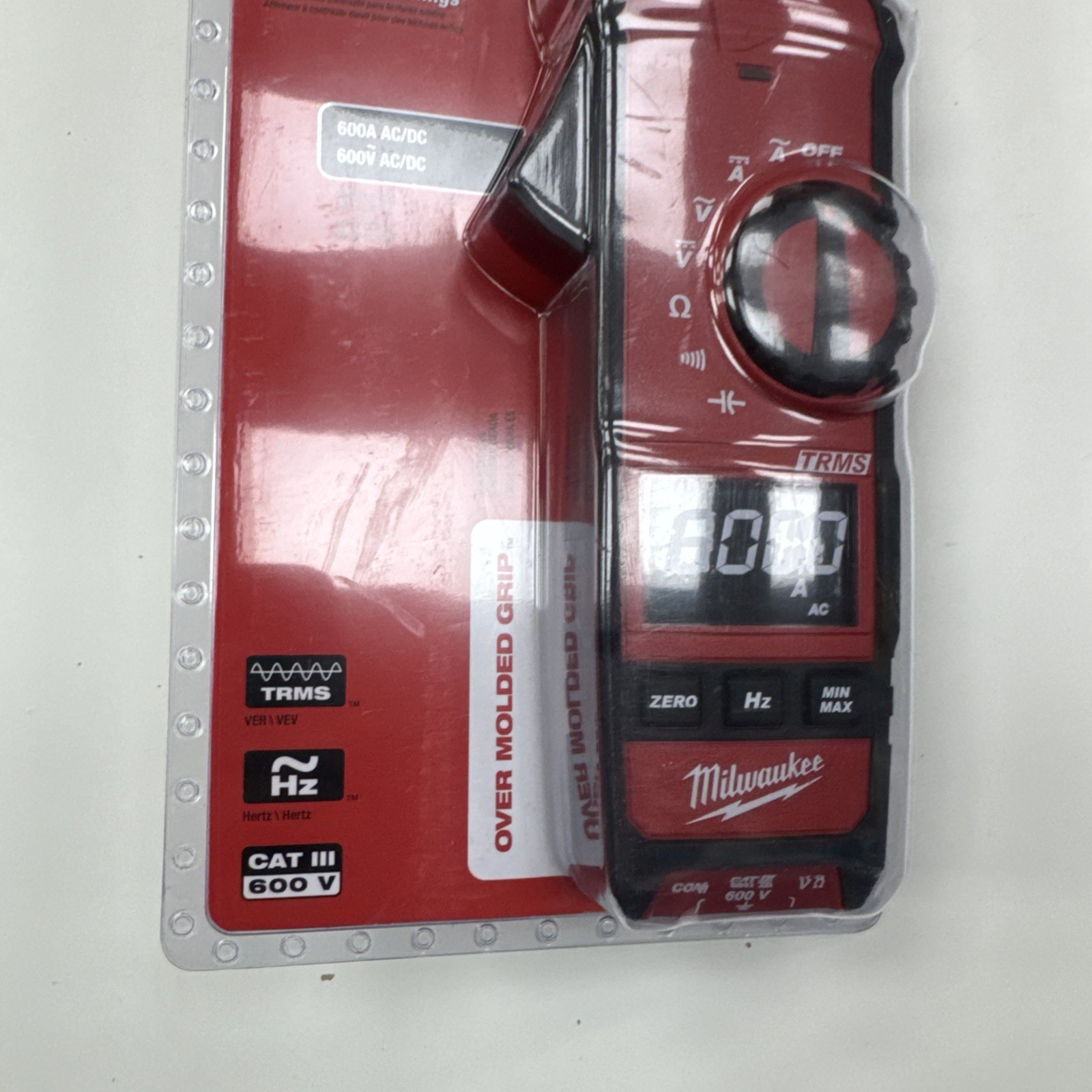 Milwaukee 2237-20 3.25″ Clamp Meter with Built-In Voltage Detector for HVAC/R