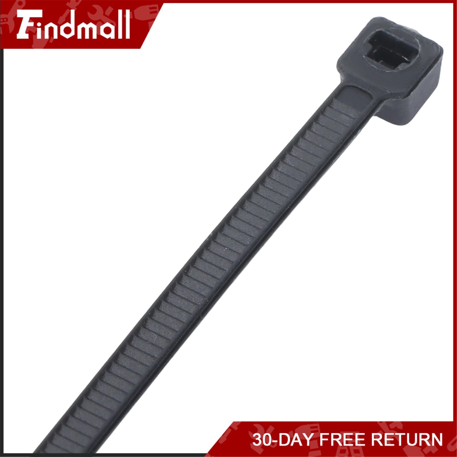 Findmall 1000Pack 12″ Zip Ties Nylon Cable Ties 60 lbs Self-locking UV Resistant
