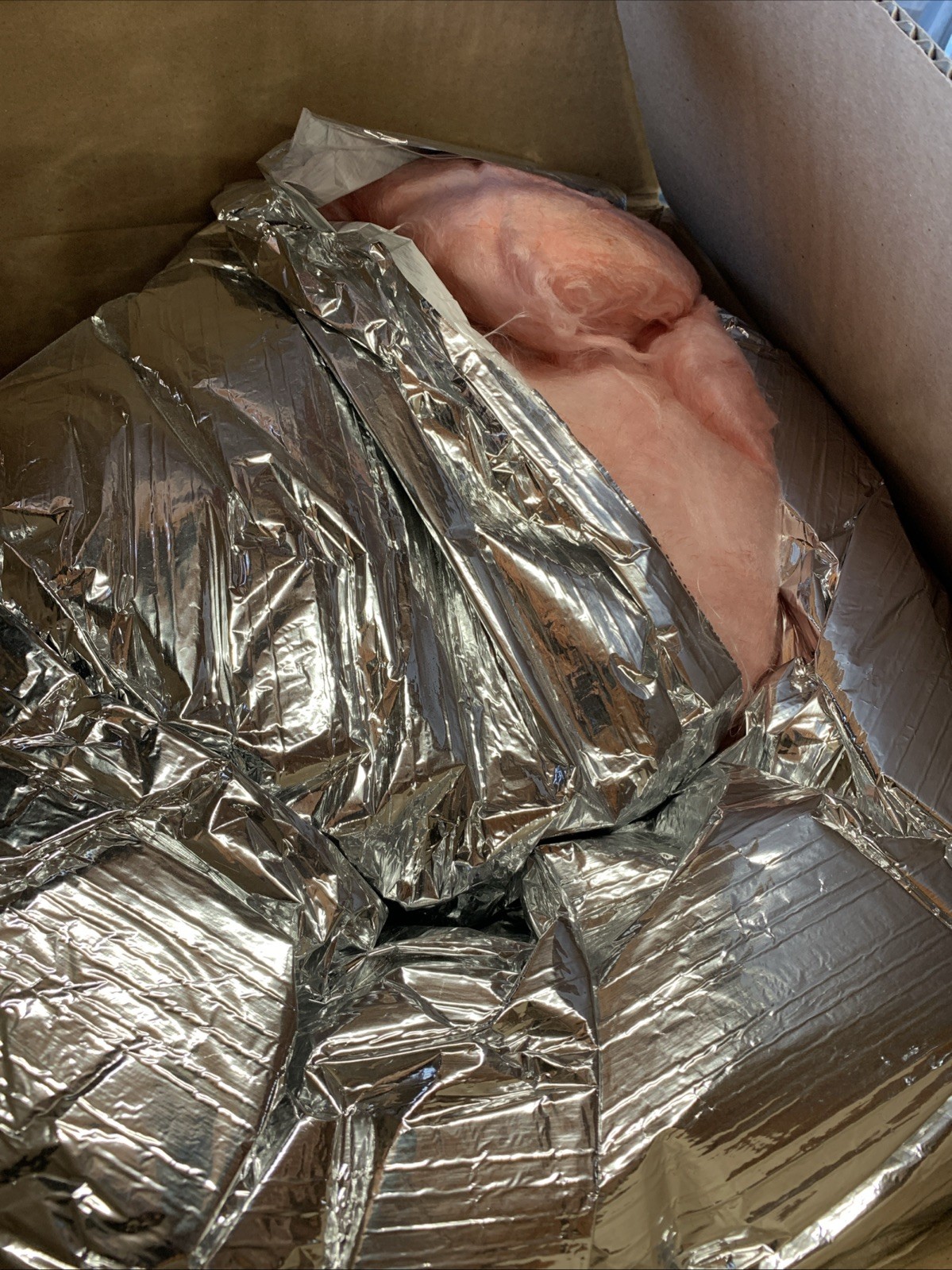 Master Flow 12 in. x 25 ft. Insulated Flexible Duct R6 Silver Jacket