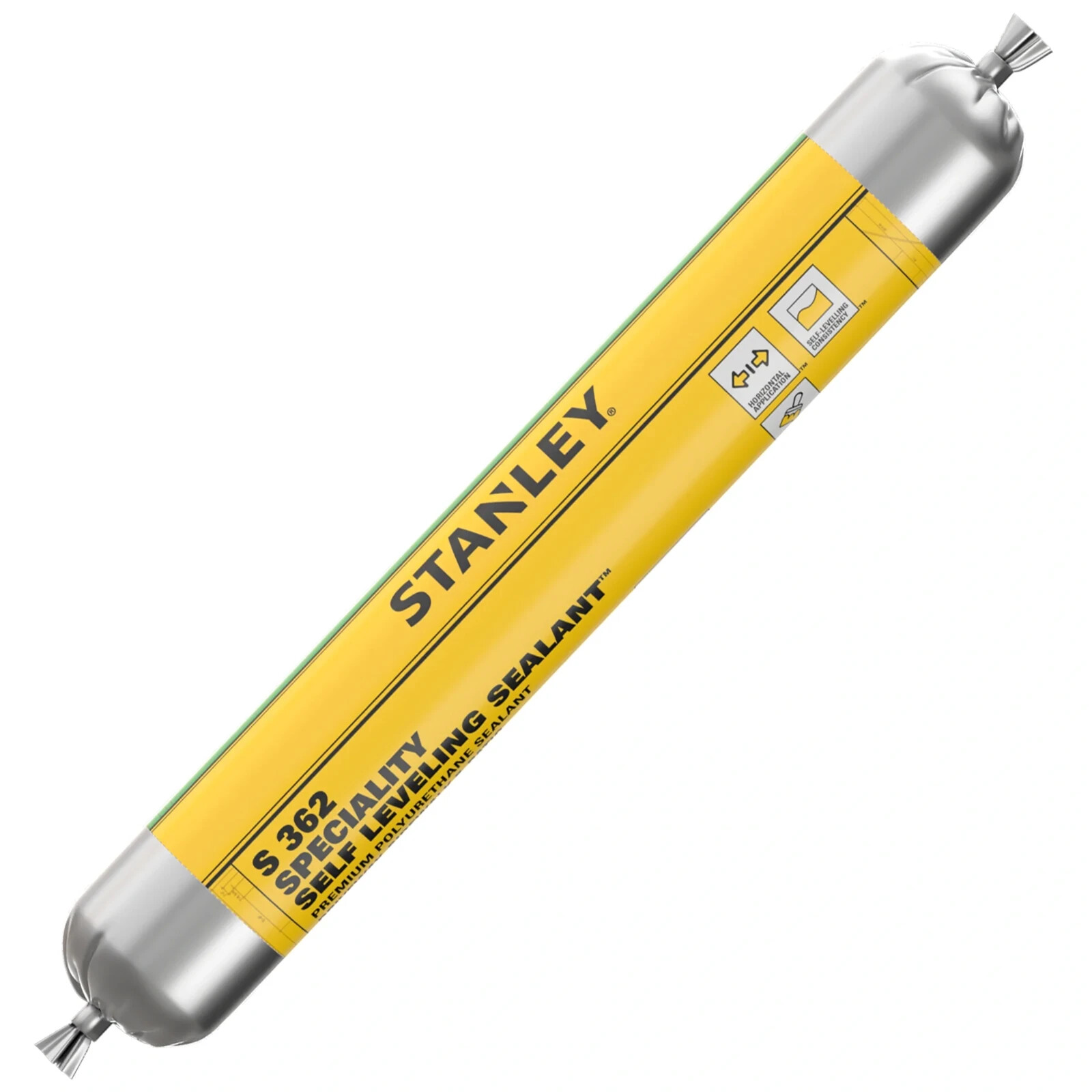 Stanley S362 Specialty Self Leveling Sealant Sausage, 20.3oz 1 Pack White