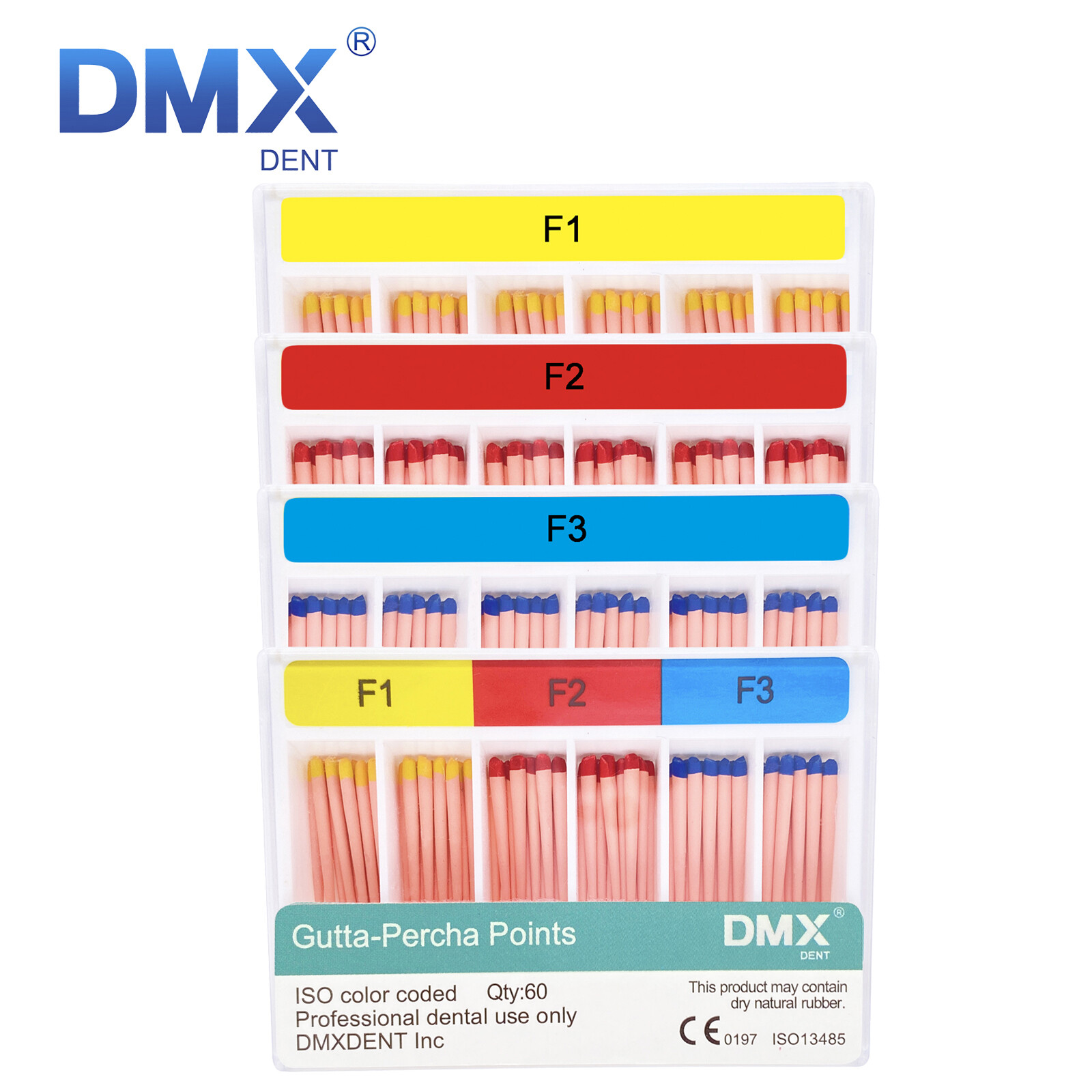 Puntas de gutapercha dental y papel absorbente Endo Endodoncia Absorbent CE&FDA