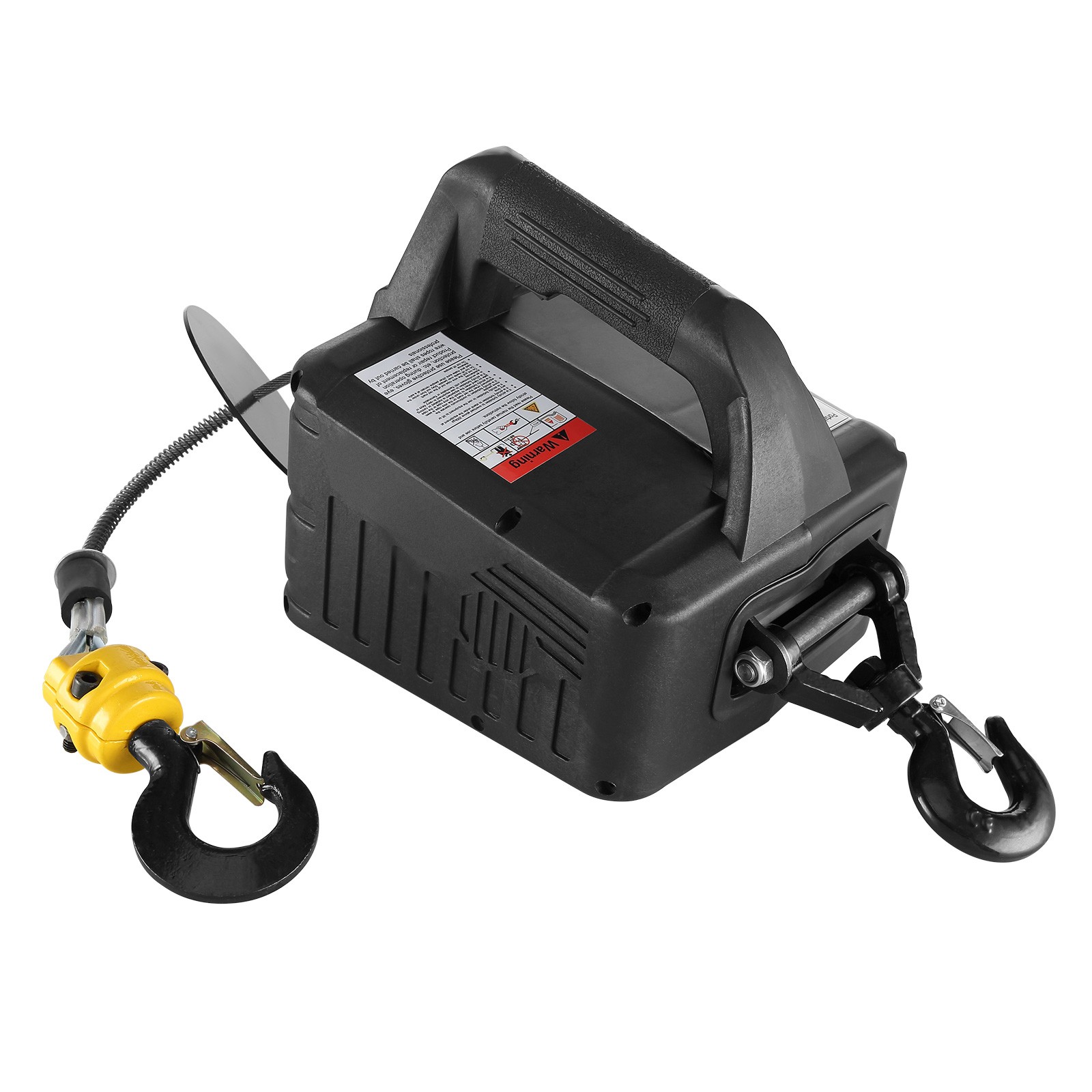 VEVOR 3-in-1 Portable Electric Hoist Winch 1100lbs Wired/Wireless Remote Control