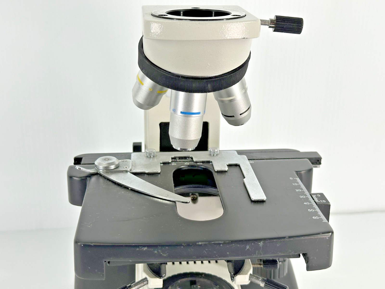 Unbranded Compound Laboratory Microscope 4x 10x 40x 100x Objectives