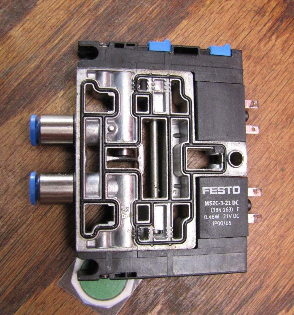 Festo Solenoid Valve MSZC-3-21 DC 21V 0.46W 384163 IP00/65 w/ 161417 P2023