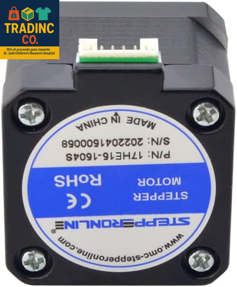 Nema 17 Stepper Motor Bipolar 1.5A 42Ncm 42X42X38Mm 1.8Deg 4 Wires with 1M Cable