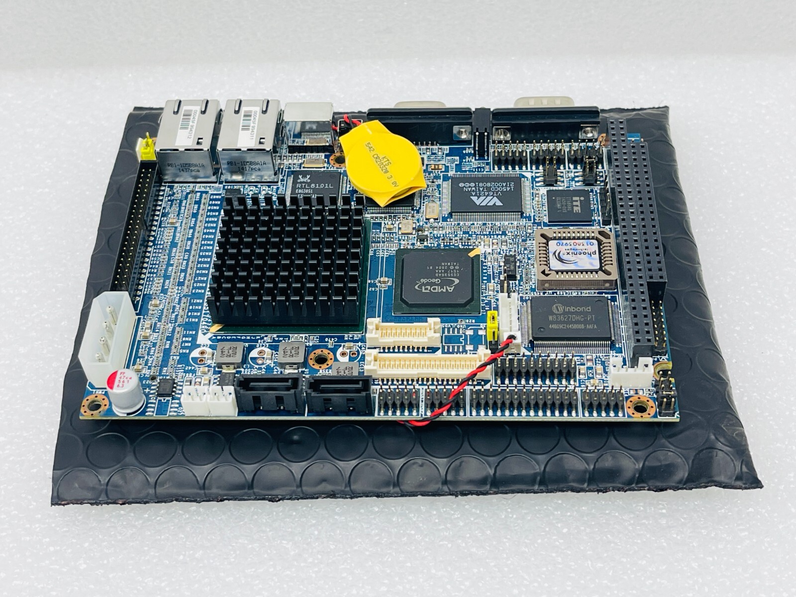 Used – Avalue ECM-LX800W 3.5″ AMD Geode LX800 Single Board Computer With Battery