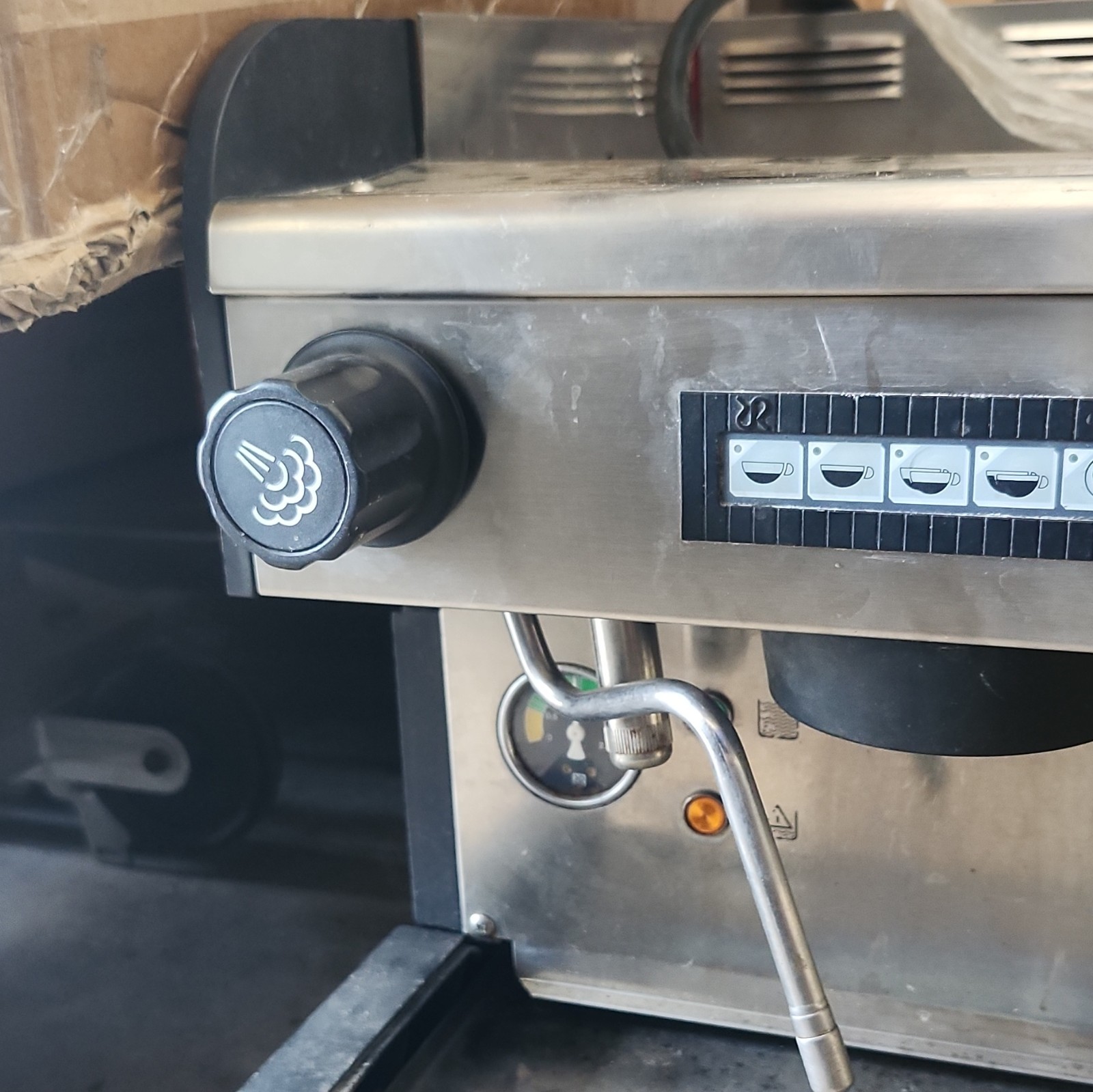 Rancilio Tecna DE 220V 3800W Semi-Auto Espresso Machine Steam Wand