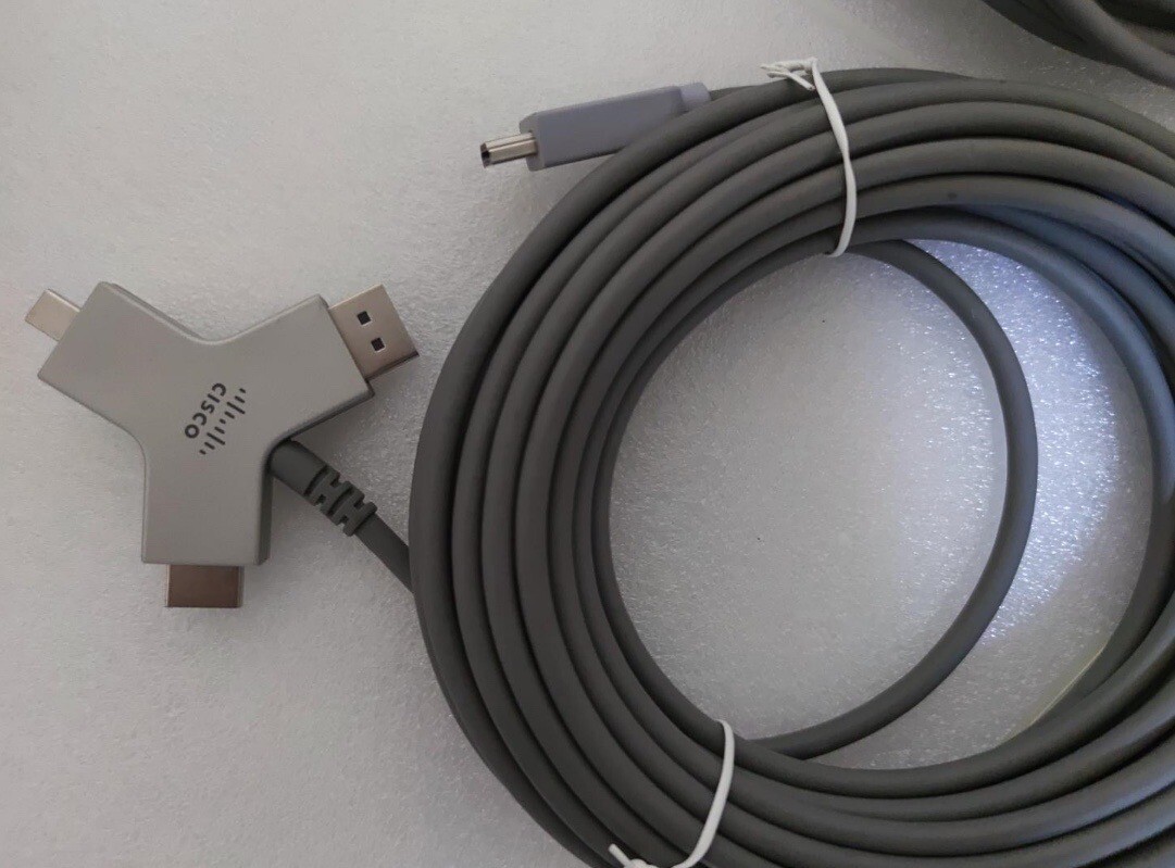 Cisco CAB-PRES-2HDMI-GR New Cable Presentation Cable for Cisco KIT Telepresence